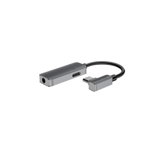 4smarts Adaptateur audio actif, USB-C vers USB-C et prise 3.5 mm