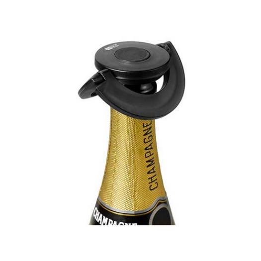 AdHoc Champagnerverschluss FV31, GUSTO noir, Kunststoff/Silikon