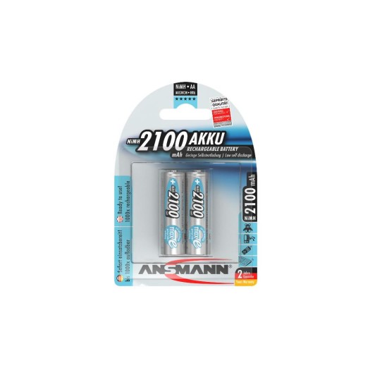 Ansmann Batterie 2x AA 2100 mAh