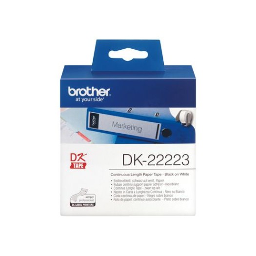 Brother Rouleau à étiquettes DK-22223 Thermo Direct 50 mm x 30 m