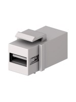 CeCoNet Module Keystone USB A-B Blanc