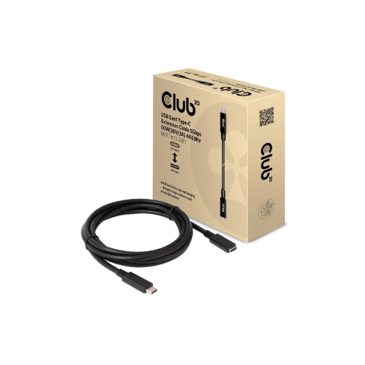 Club 3D Câble de prolongation USB 3.0 CAC-1531 USB C - USB C 1 m