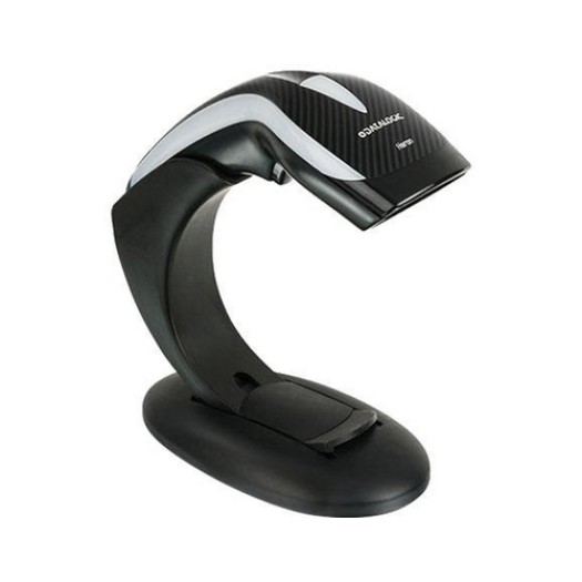 Barcodescanner Heron HD3130 black, USB Kit, avec Stand, 1D, IP40,