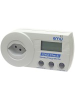 EMU Leistungsmessgerät Check, blanc, misst Spannung, Strom, Leistung