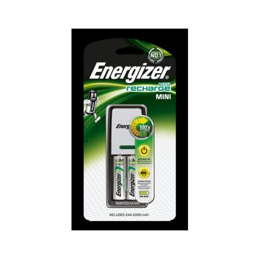 Energizer Chargeur Mini Charger 2xAA