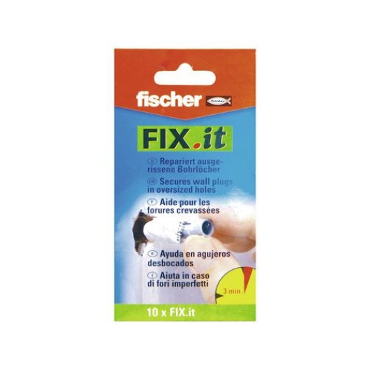 Fischer Non-tissé de réparation Fix it, 10 Pièce/s