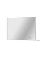 FURBER Spiegelheizung SULIS 600W white, 600W,60x80cm,Spiegel,weisser Rahmen