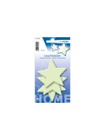 Herma Leuchtsticker Sterne, 1 Blatt, 3 Sticker