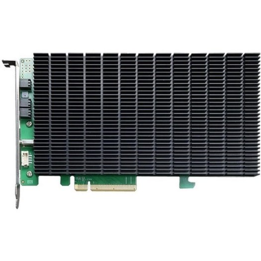 Highpoint Contrôleur RAID SSD6204A PCI-Ex8v3 - 4x M.2 NVMe, amorçable