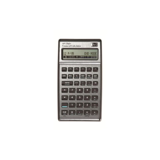 Hewlett-Packard Calculatrice 17bII+, pour les professionels, écoliers et étudiants