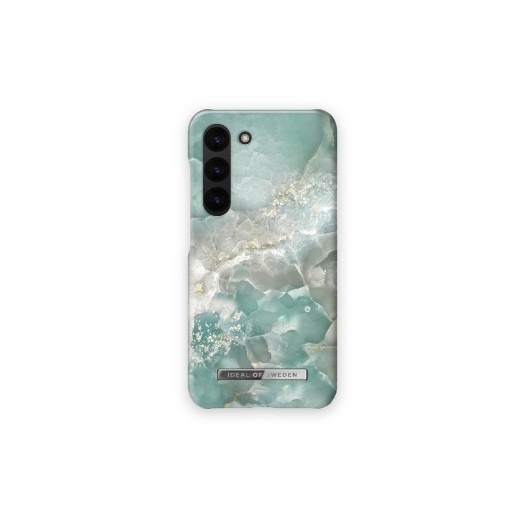 Ideal of Sweden Coque arrière Azure Marble Galaxy S23+