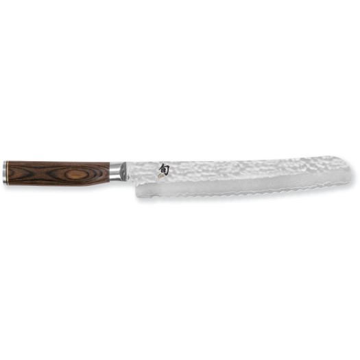 Kai Couteau à pain Premier 23 cm, Brun