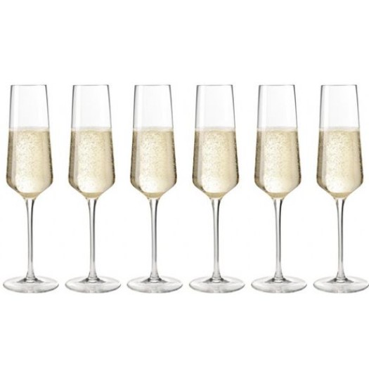 Leonardo Verre à champagne Puccini 280 ml, 6 Pièce/s, Transparent 