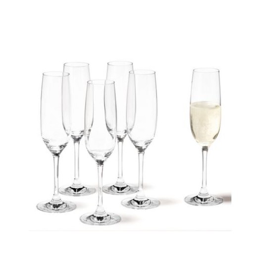 Leonardo Verre à champagne Ciao 190 ml, 6 Pièce/s, Transparent 