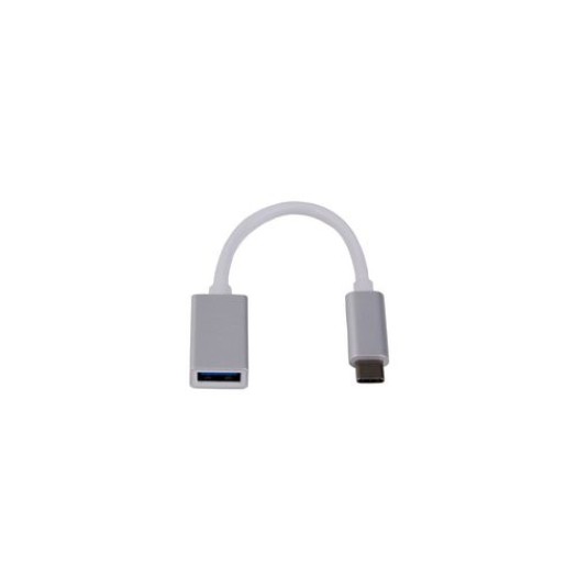 LMP Adaptateur USB 3.0 USB-C - USB-A 15 cm Extension Silver