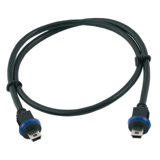 Mobotix câble Mini USB MX-CBL-MU-STR-5, 5m