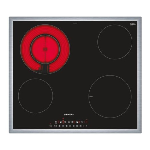 Siemens Plaque de cuisson en vitrocéramique ET645FFP1C Design cadre plat