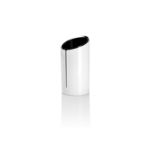 Sigel Eyestyle Stifteköcher blanc/noir, Kunststoff-Acryl Kombination