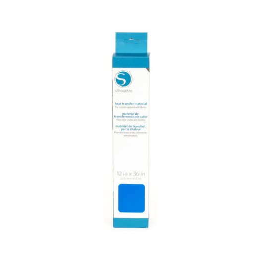 Silhouette Aufbügelfolie glatt, bleu, 1 Rolle, 30.5 cm x 90 cm