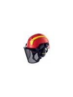 uvex Casque de protection Pheos Forestry, Rouge