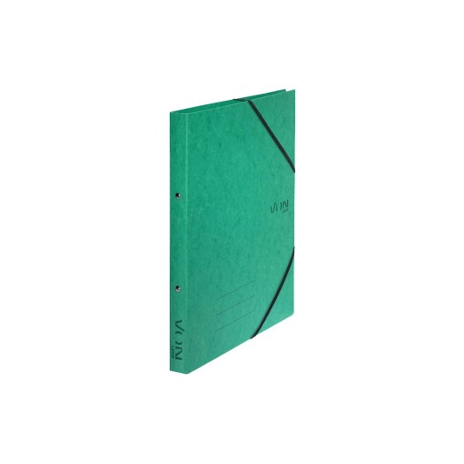 VON Classeur avec bandes d'angle élastiques, 2.5 cm, Vert