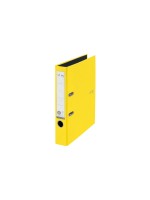 VON Ordner A4, Vollpapier, 50 mm, 100 % Recyclingkarton, yellow