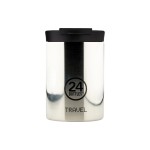 24Bottles Gobelet isotherme Travel Tumbler 350 ml, Mirror Steel