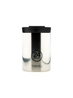 24Bottles Gobelet isotherme Travel Tumbler 350 ml, Mirror Steel