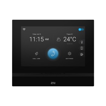 2N Station intérieure Indoor View Wi-Fi Noir