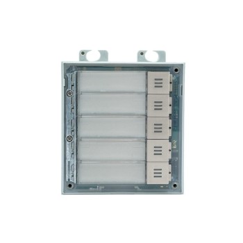 2N IP Verso Ruftastenmodul 5 Ruftasten, Erweiterung für IP Verso, beleuchtet 2N IP Verso Ruftastenmodul 5 Ruftasten, Erweiterung für IP Verso, beleuchtet