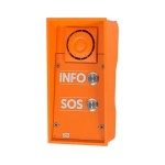 2N Station de porte IP IP Safety 2 boutons, l'haut-parleur 10 W