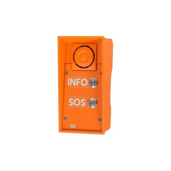 2N IP Safety 2 Ruf + 10W, Türsprechstelle, integrierter Kontakt, IP69 2N IP Safety 2 Ruf + 10W, Türsprechstelle, integrierter Kontakt, IP69