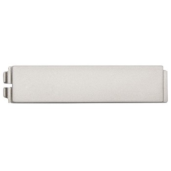 2N IP Verso Blindtasterabdeckung silver, Zubehör 2N IP Verso