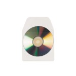 3L Housse pour CD/DVD avec rabat Transparent, 10 pièces