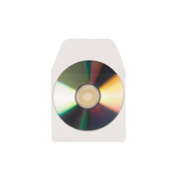 3L Housse pour CD/DVD avec rabat Transparent, 10 pièces 3L Housse pour CD/DVD avec rabat Transparent, 10 pièces