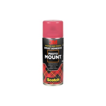 3M Colle en spray Photo Mount 1 Pièce/s, Transparent 3M Colle en spray Photo Mount 1 Pièce/s, Transparent