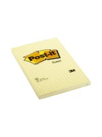 Post-it Fiche de bloc-notes Post-it 10,2 cm x 15,2 cm, jaune