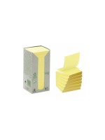 Post-it Fiche de bloc-notes Recyclage des Z-Notes 7.6 cm x 7.6 cm Jaune