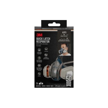 Quick Latch-Atemschutzmaske, 6502QLKIT-1