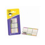 3M Post-it Index Strong, 3x12 Tabs, pink/orange/grün