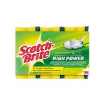 3M Scotch-Brite Schwamm High Power, Inhalt 3 Stück, extra stark