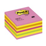 3M Post-it Würfel neon pink, 1 Block à 450 Blatt, 76x76mm