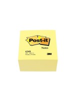 Post-it Fiche de bloc-notes Post-it 7,6 cm x 7,6 cm Jaune