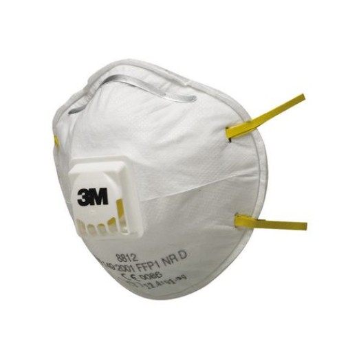 3M Masque de protection respiratoire 8812 FFP1, 10 pièces