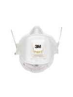 3M Atemschutzmaske 9322+, FFP2, 5 Stück, Aura, für Hand- und Maschinenschleifen