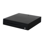 Tiroir-caisse PCK-41 II Cash Drawer noir, RJ12, 24VDC, emplacements 4 billets et 8 monnaies