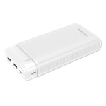 4smarts Powerbank VoltHub Go2 weiss, 20000 mAh, weiss