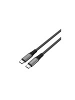 4smarts USB 2.0 USB-C cable, 3m, black , PremiumCord bis 100W Daten- and Ladecable