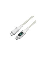 4smarts USB 2.0 USB-C cable, 1.5m, DigitCord bis 100W, 1.5m, white