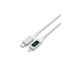 4smarts Câble USB 2.0 DigitCord jusqu'à 30W USB C - Lightning 1.5 m